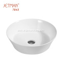 Luxury bathroom art basin Ceramic shampoo basin